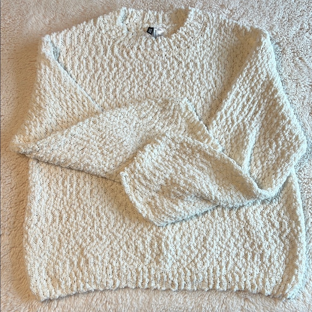H&M Cream Sweater